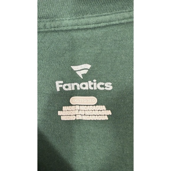 Green Bay Packers Long Sleeve Crewneck T-shirt Green NFL Football Fanatics 3XL - Picture 3 of 13